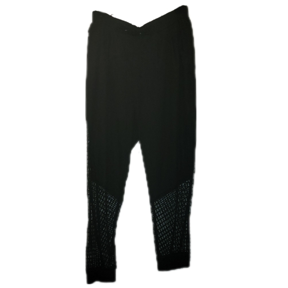 BEBE Mesh Lattice Bottoms Jogger - Picture 1 of 4
